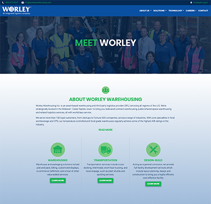 Worley Warehousing Meet Worley Page