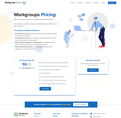 Workgroups Pricing
