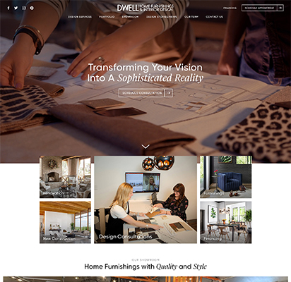 Dwell Home Page