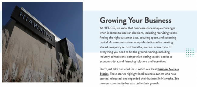 Strong Voice HEDCO Written Content