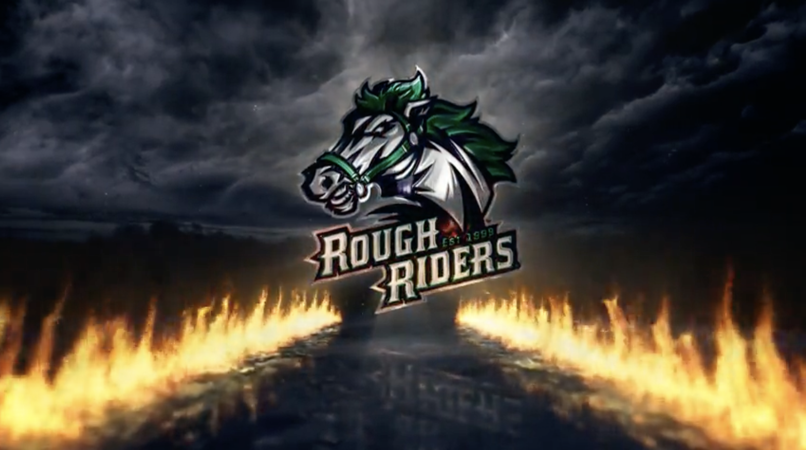 RoughRiders Logo Fire Animation
