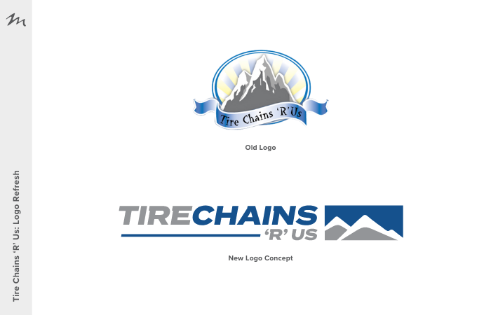 tire chains logo redesign