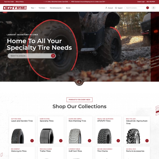 cedar rapids tire homepage